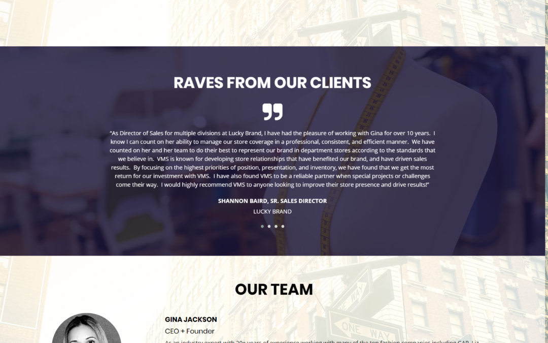 VISUAL MERCHANDISING SERVICES